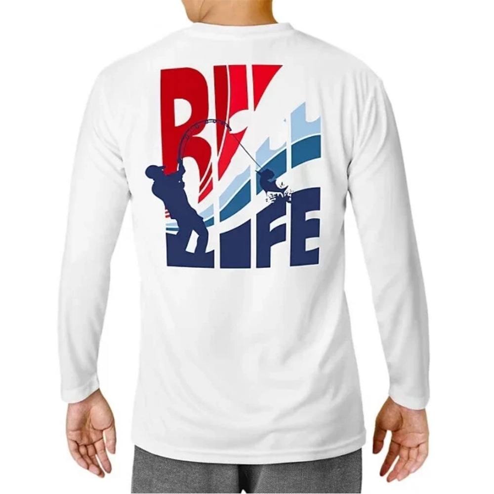 Man’s reel life, rash, guard  white color new